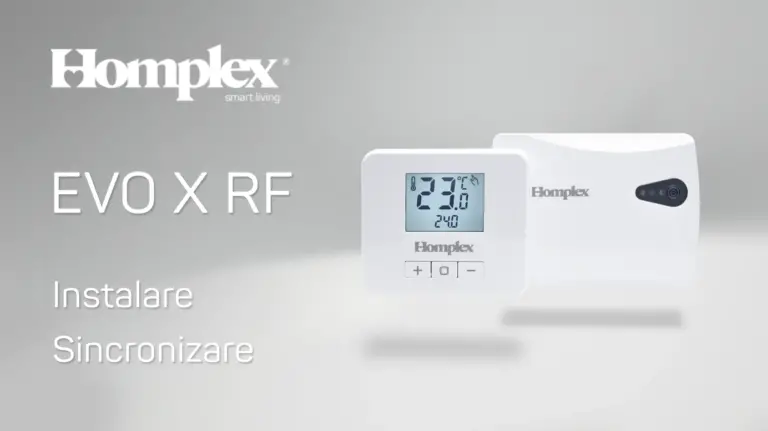 Homplex EVO X RF Instalare