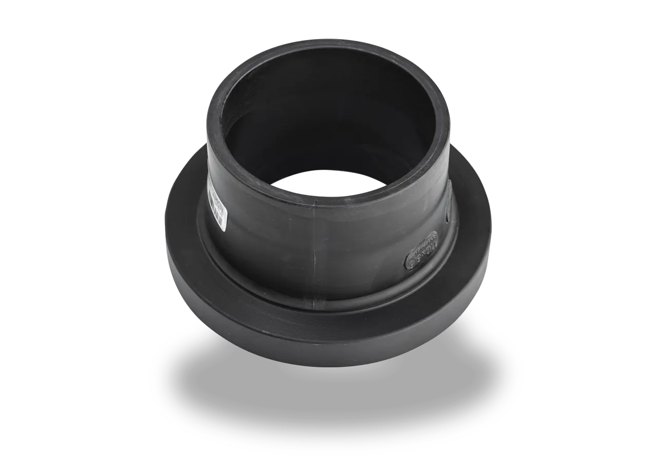 HDPE short stub flange adapter