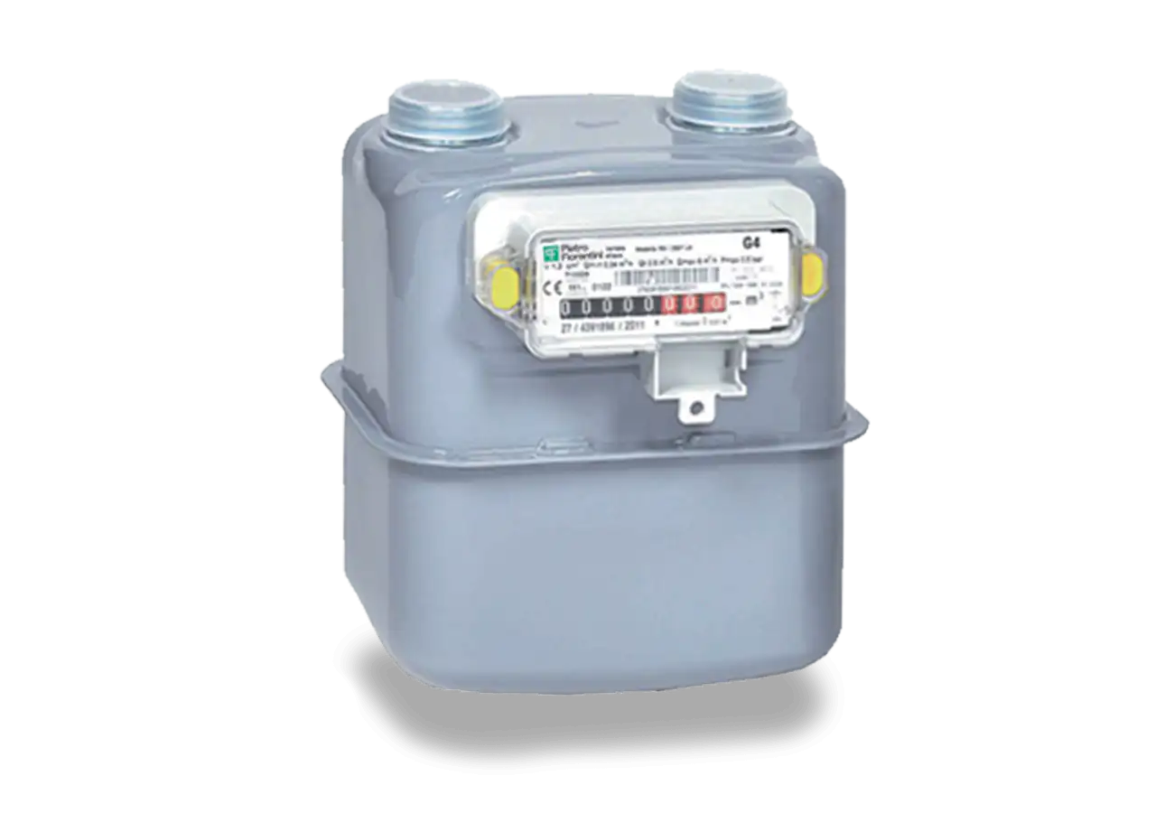 Meter for methane gas