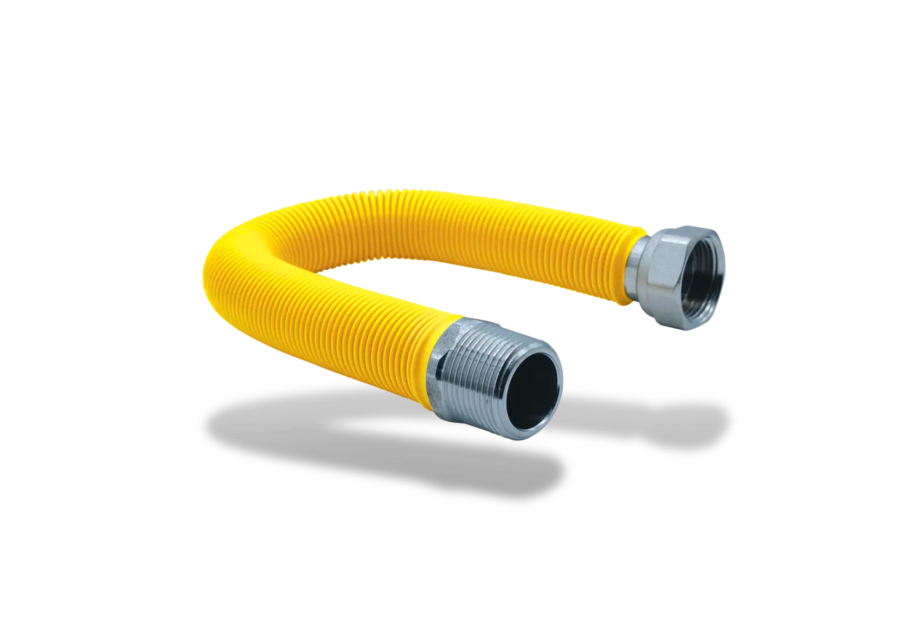 Flexible gas hose DN15 300-600 interior exterior