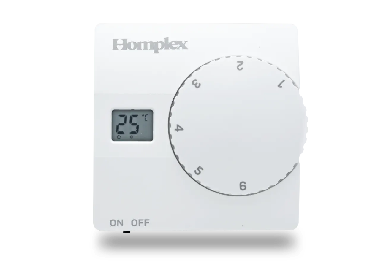 Termostat ambiental neprogramabil wireless Homplex 816 RF fata