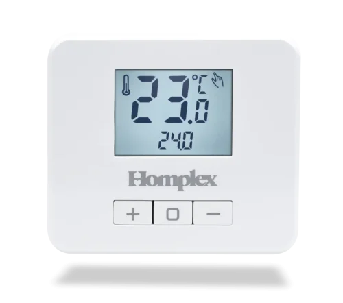 Non-programmable room thermostat Homplex EVO X RF front