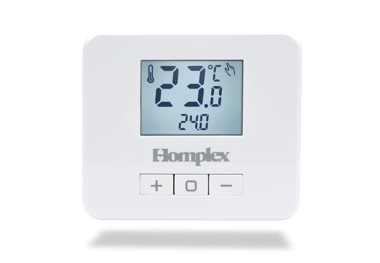 Termostat ambiental neprogramabil Homplex EVO X RF fata