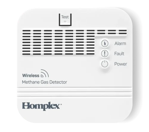 Methane gas detector Homplex HD100 RF front view