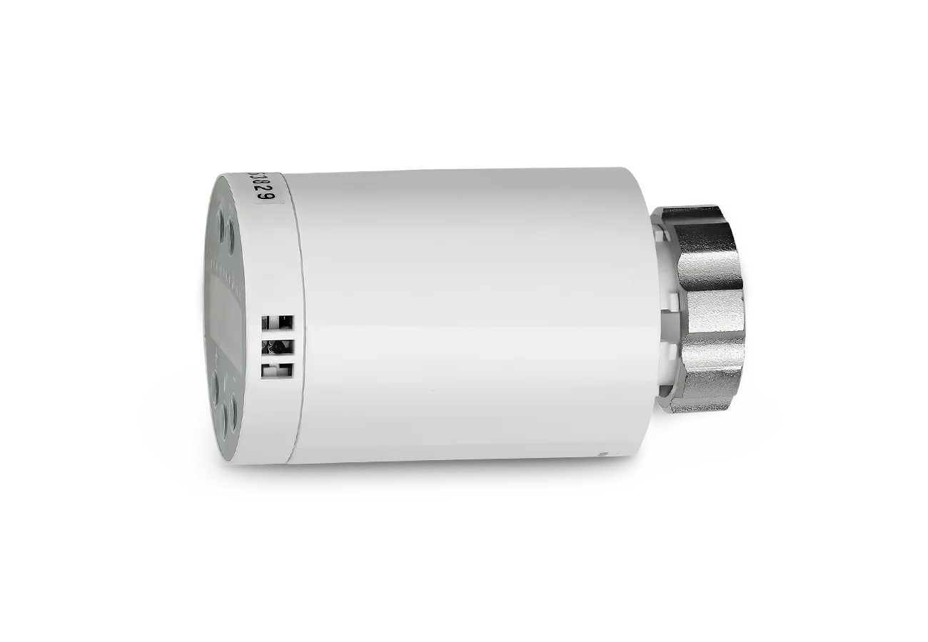 DG801 thermostatic radiator valve side view