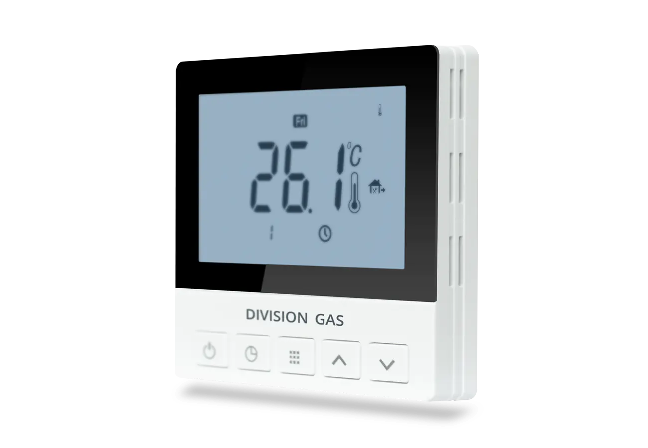 Programmable thermostat for floor heating DG921 right side