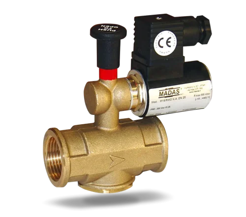 Solenoid valve for methane gas DN25 RAO04