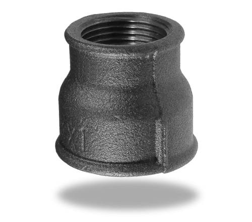 Black fittings, concentric reducer coupler