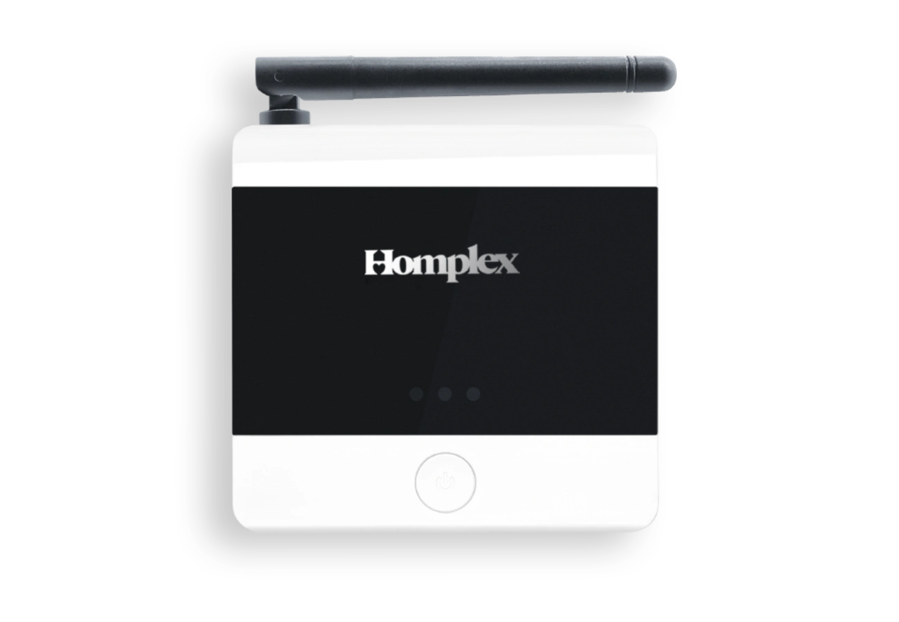 Homplex 19 Wi-Fi Black receptor front
