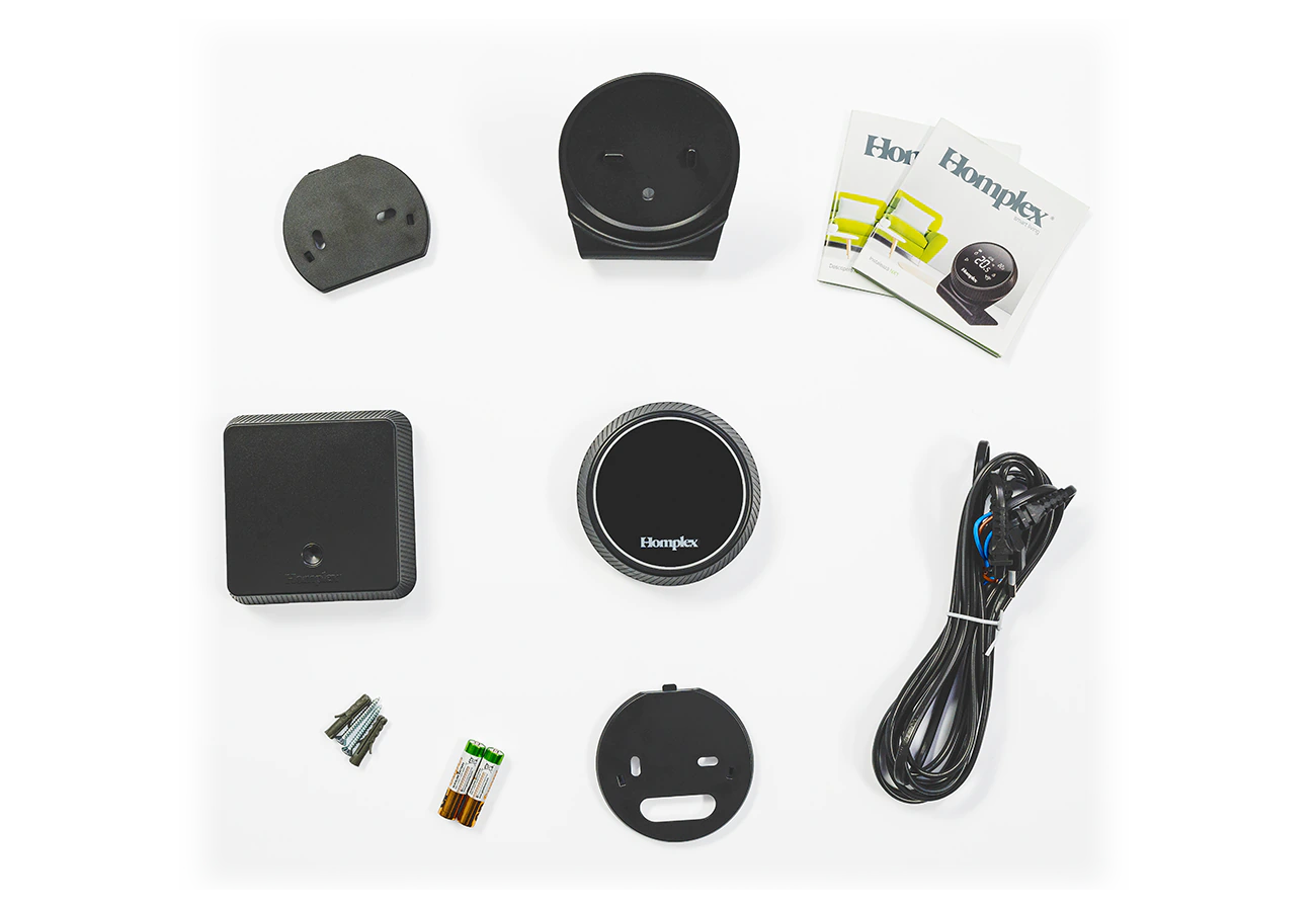 Thermostat Homplex NX1 black edition with accessories box