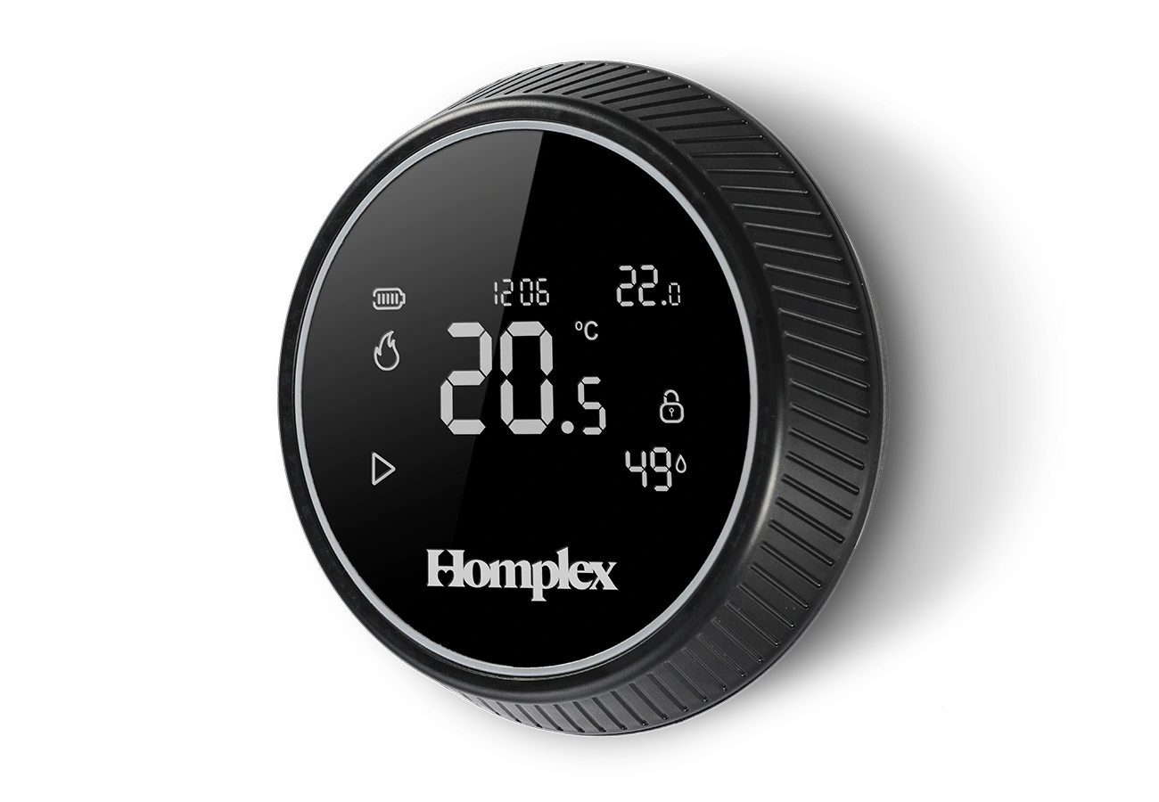 Thermostat Homplex NX1 black edition right side view