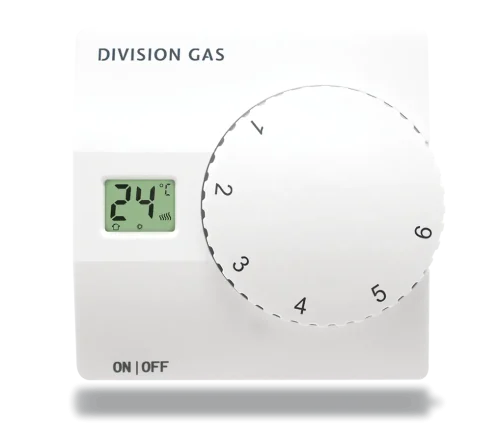 Non-programmable room thermostat DG816 front