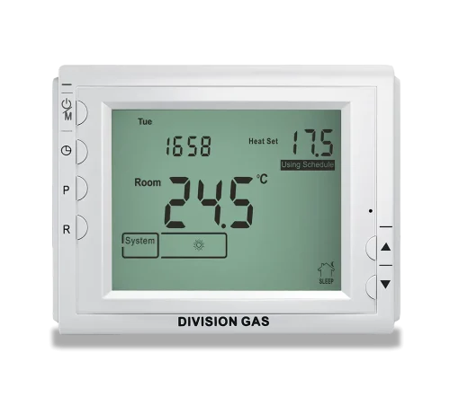 Programmable room thermostat DG908 GT front side view