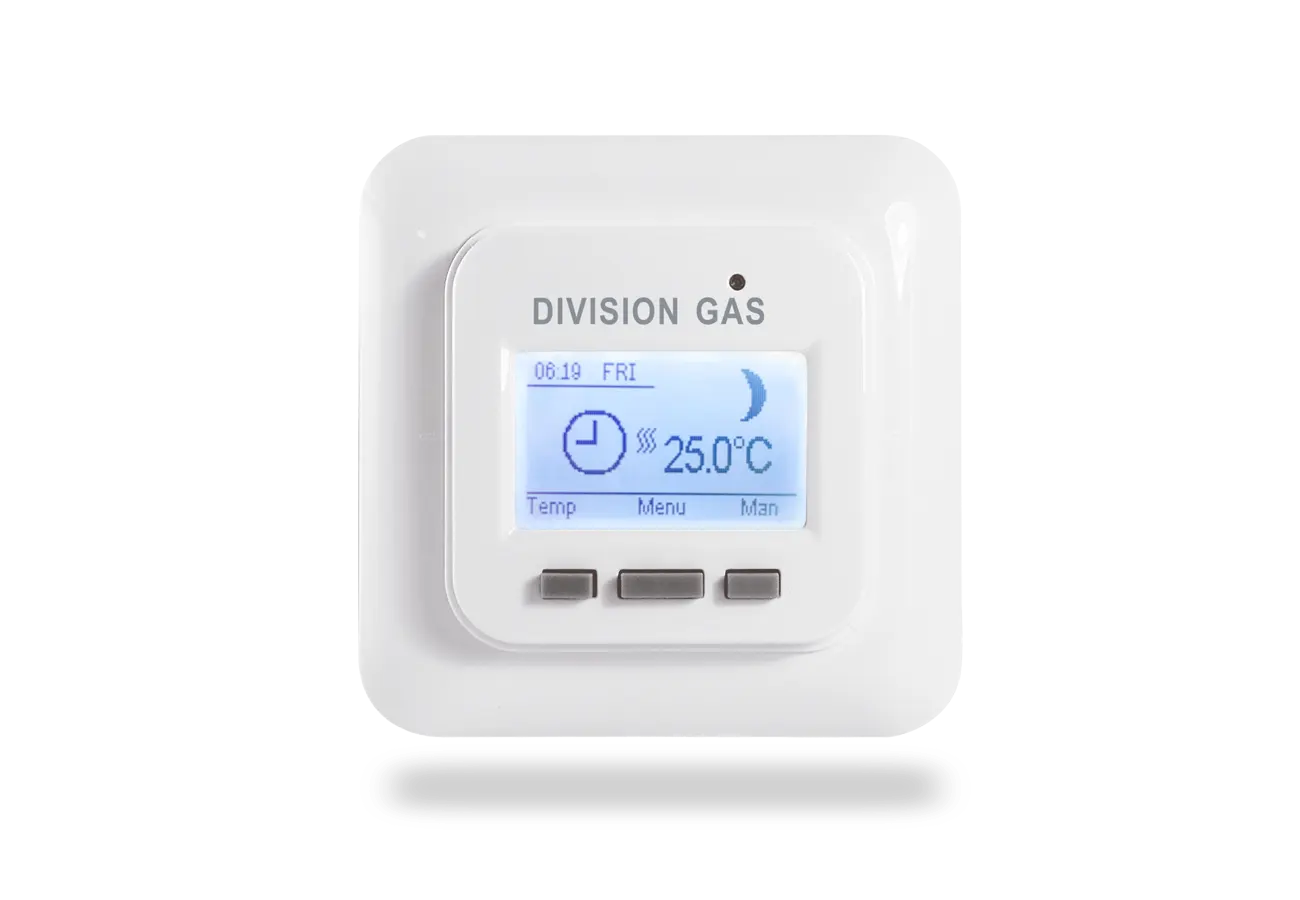 Programmable floor heating thermostat T70 front view