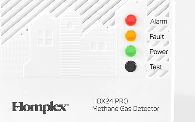 Activating the Homplex HDX24 PRO methane gas detector