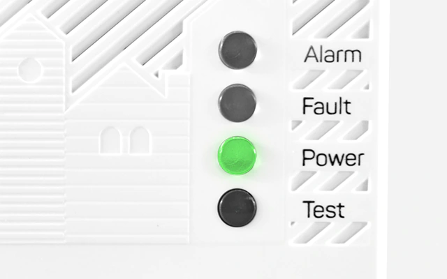 Buton test detector de gaz metan Homplex HDX230 PRO