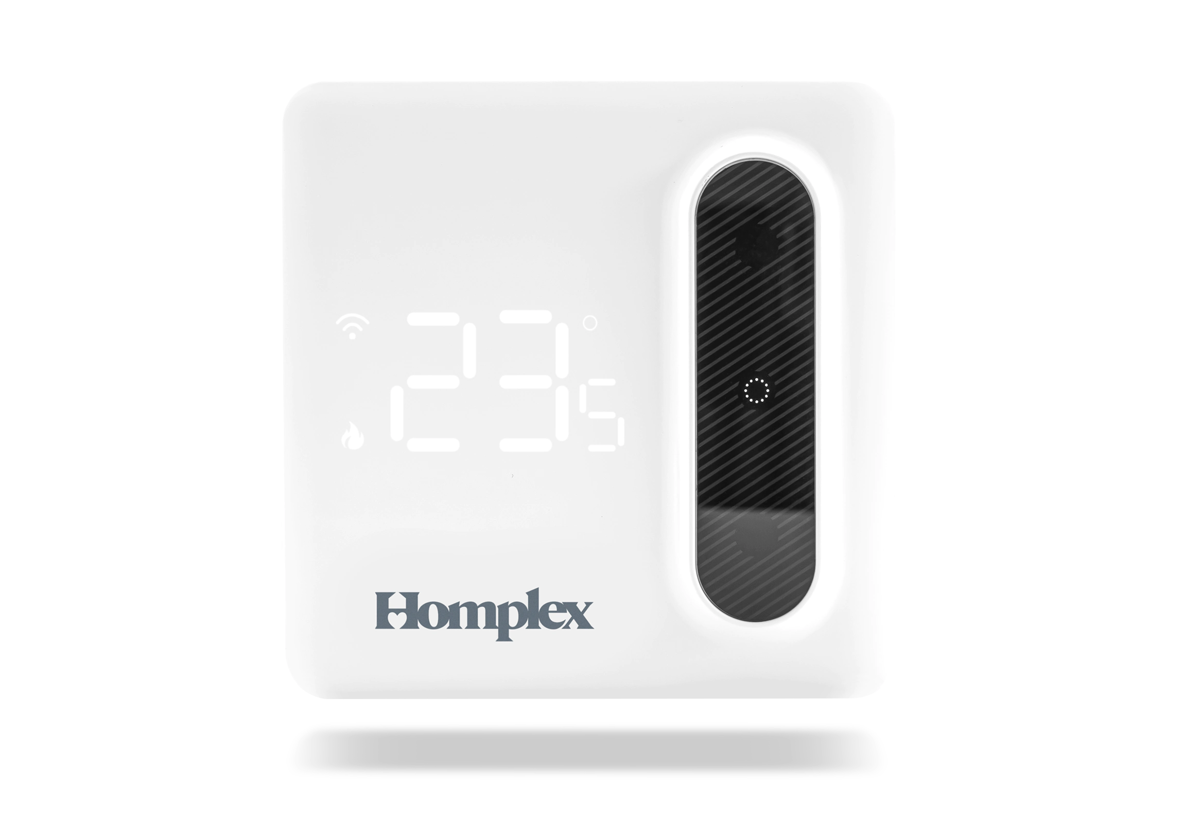 Homplex HT2310 WR intelligent room thermostat, front view