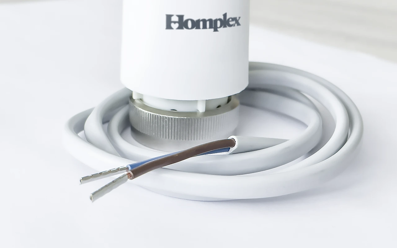 Homplex 92 Servomotor (actuator) încălzire în pardoseală Cablu de conexiune