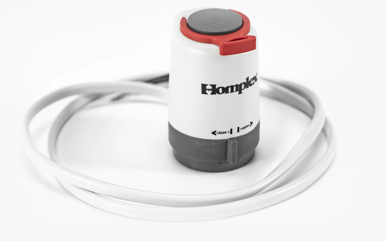 Homplex 66 Actuator electro-termic pentru încălzirea prin pardoseală Cablu lung inclus