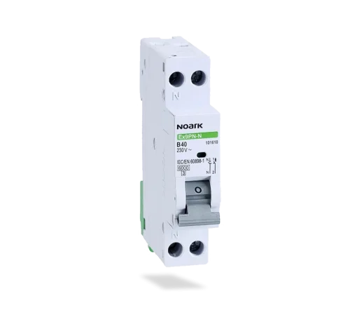 Siguranta automata Noark 1P+N 10A C 4.5kA IP20
