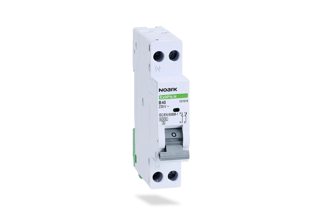 Siguranta automata Noark 1P+N 20A C 4.5kA IP20