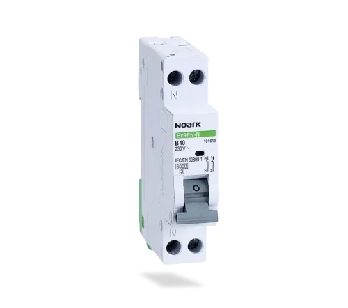 Siguranta automata Noark 1P+N 25A C 4.5kA IP20