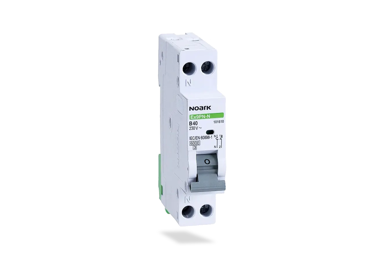 Siguranta automata Noark 1P+N 32A C 4.5kA IP20