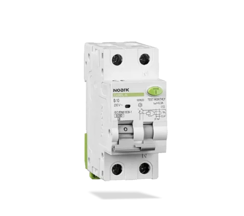 Siguranta automata diferentiala Noark 1P+N 10A 6kA 30mA 230VAC IP20