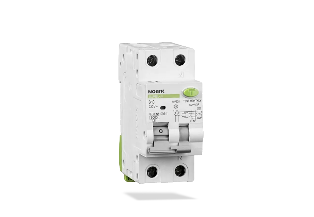 Siguranta automata diferentiala Noark 1P+N 16A 6kA 30mA 230VAC IP20